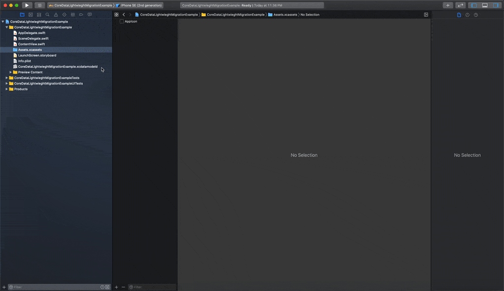 Add Model Version to Core Data