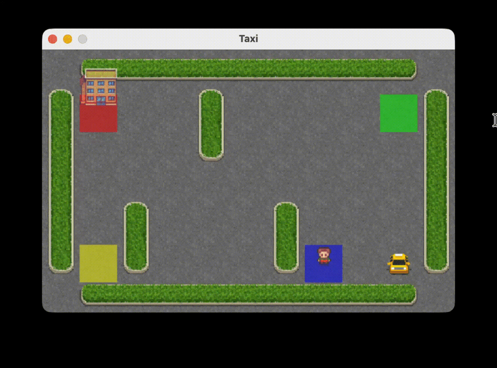 Taxi by Expected Sarsa with epsilon 0.001.