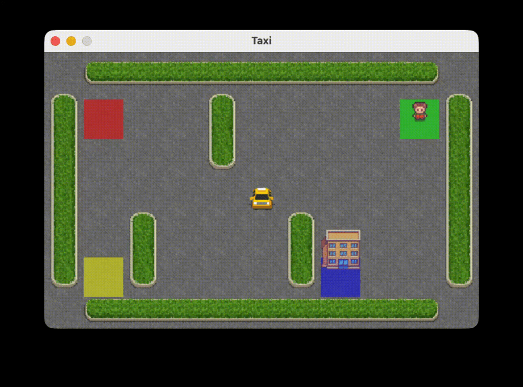 Taxi by Off-Policy Monte Carlo.